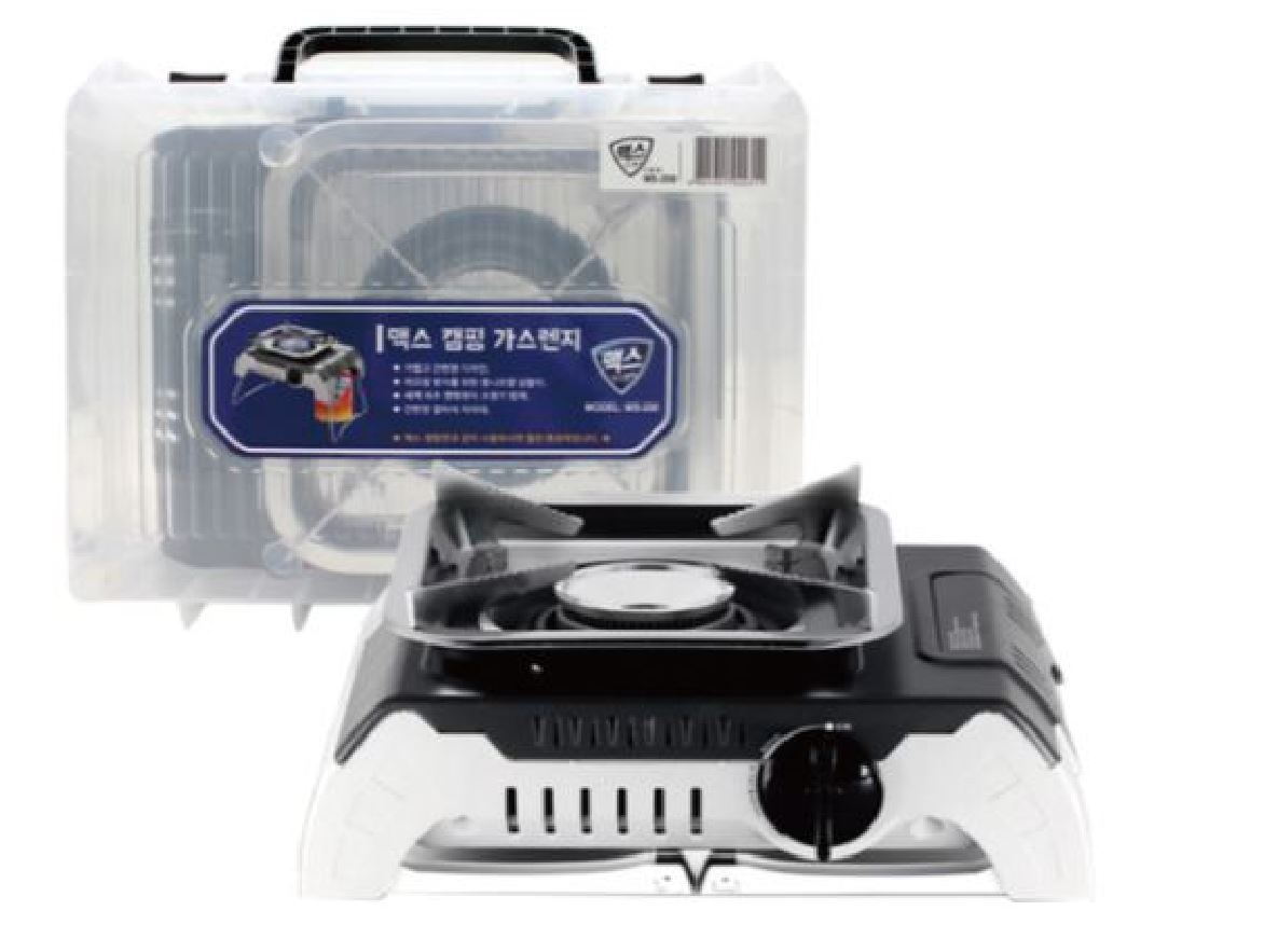 맥스 버너 접이식 가스 레인지+가방 맥선 MS-200