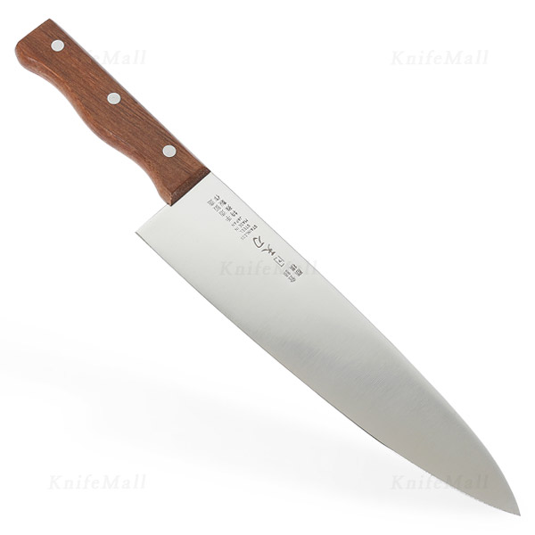 일천도 셰프나이프 다용도 주방식도 (나무손잡이) 23.5cm, 1개 - 상품 이미지
