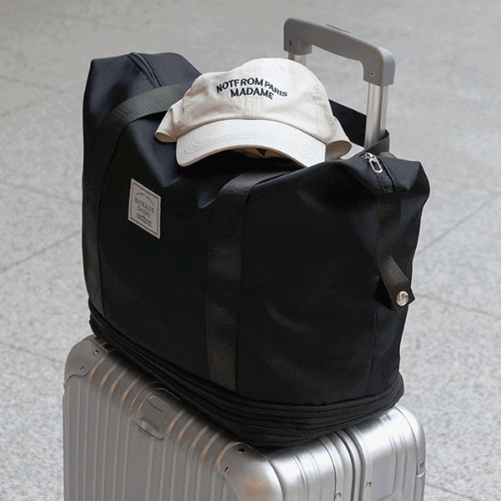 여행용 보스턴백 접이식 캐리어 3단 확장 여행가방 바퀴 탈부착