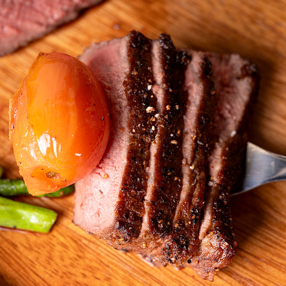 국내산 소고기 홈파티 부채살 스테이크 200g [캠핑음식 수비드 육우]