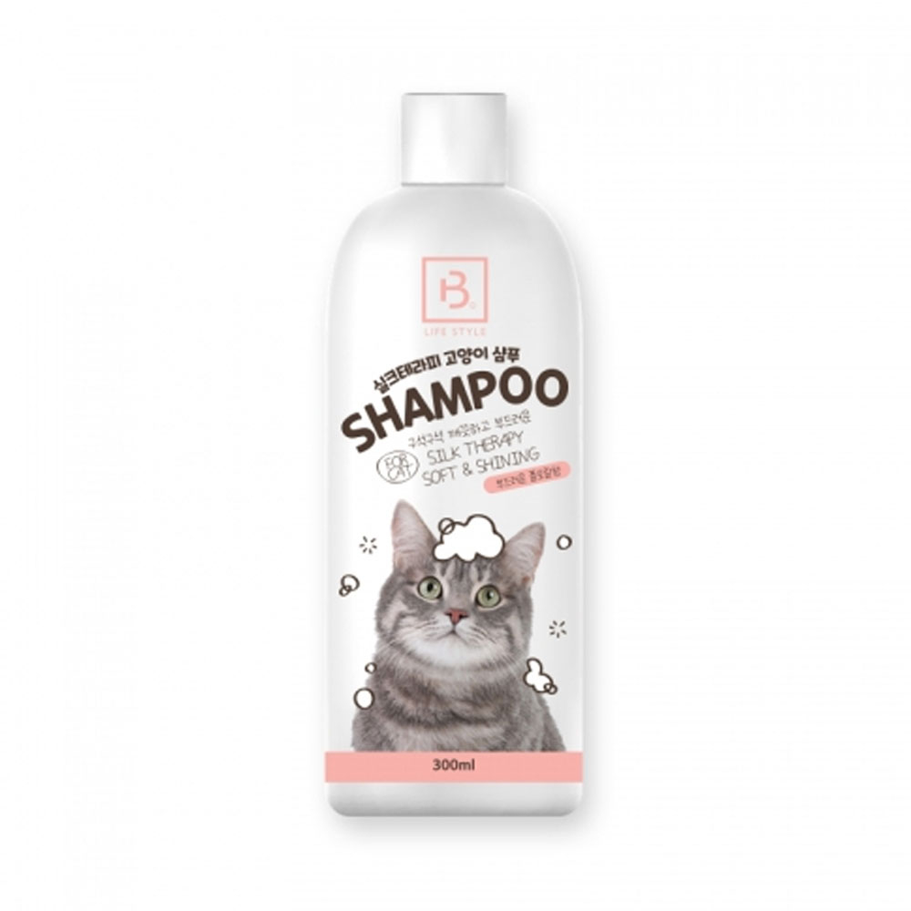 브리더랩 실크테라피 플로랄향 300ml 고양이 전용 샴푸 - 메인 이미지