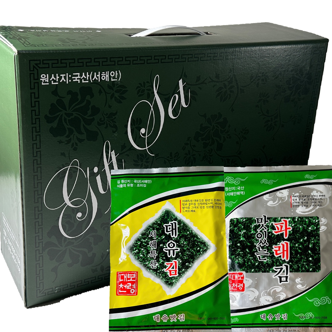 대유맛김 재래10봉+맛있는파래김10봉 - 상세 이미지 3