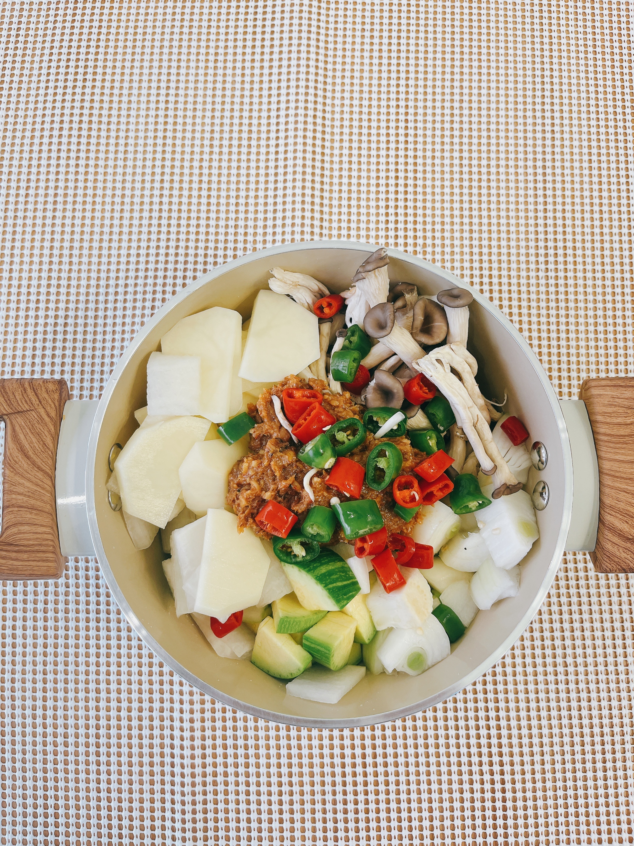 연이집밥 된장찌개 밀키트 3인분 찌개 국 가정간편식 홈파티 - 상세 이미지 4