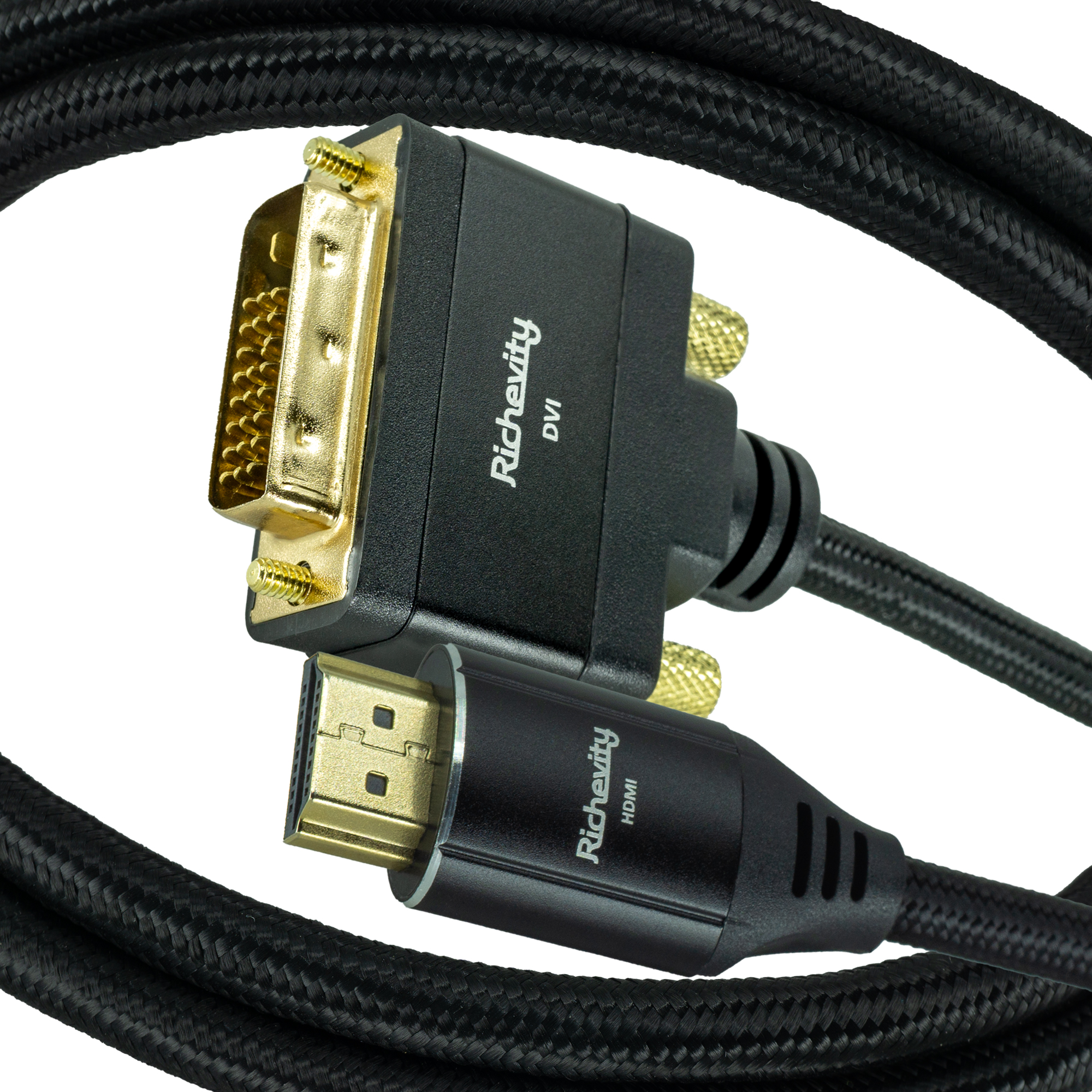 리체비티 HDMI to DVI 케이블 2.0v 1M