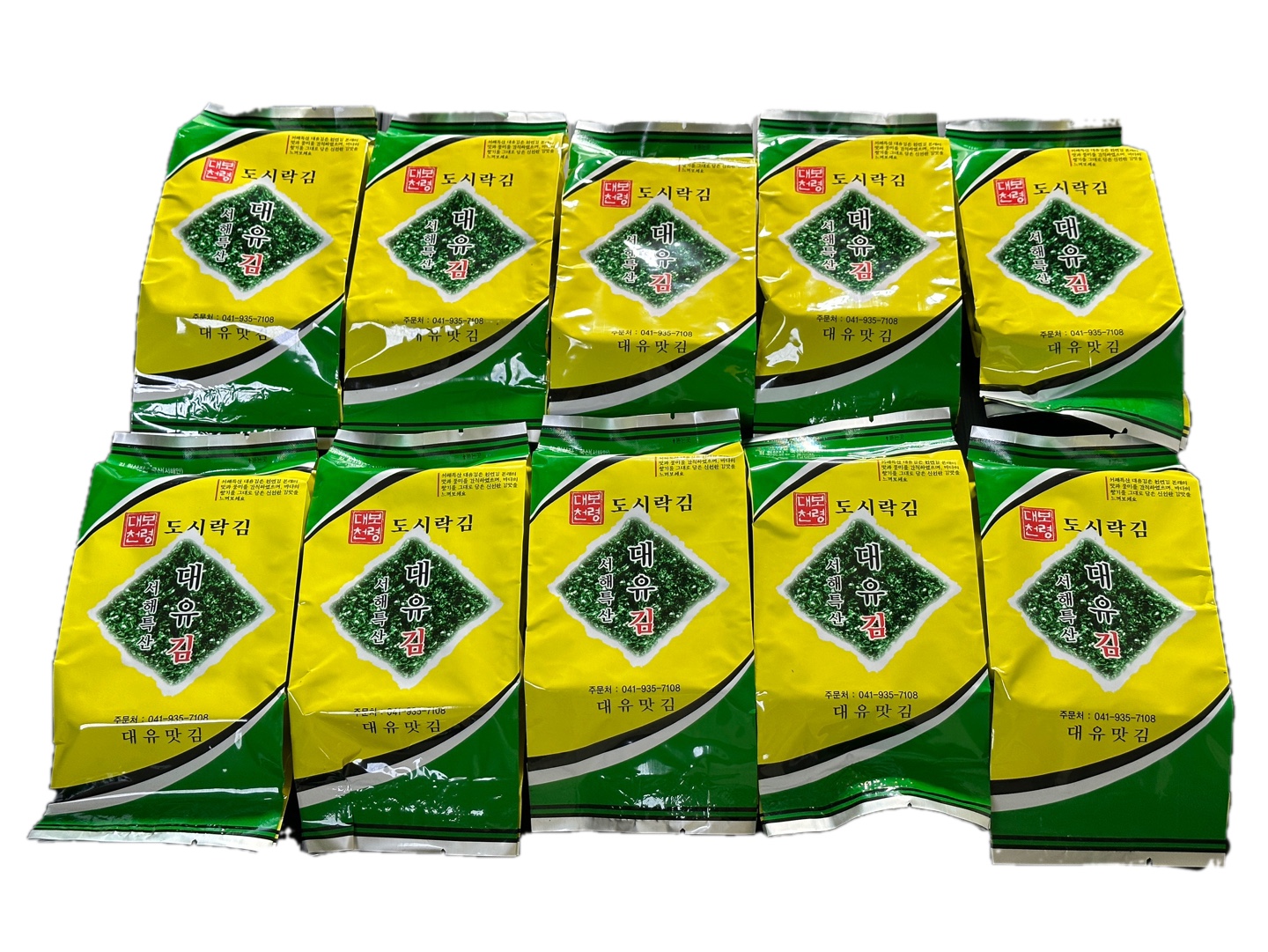 대유맛김  도시락김 10매X30봉 - 상세 이미지 4
