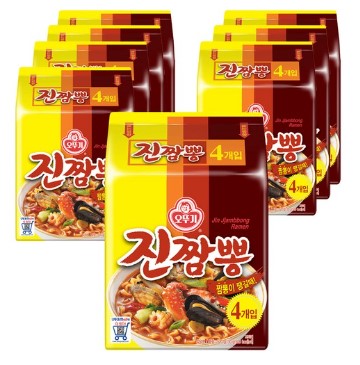 오뚜기 진짬뽕 130g 32개 한박스 도매 대용량 32입 32봉 - 상품 이미지