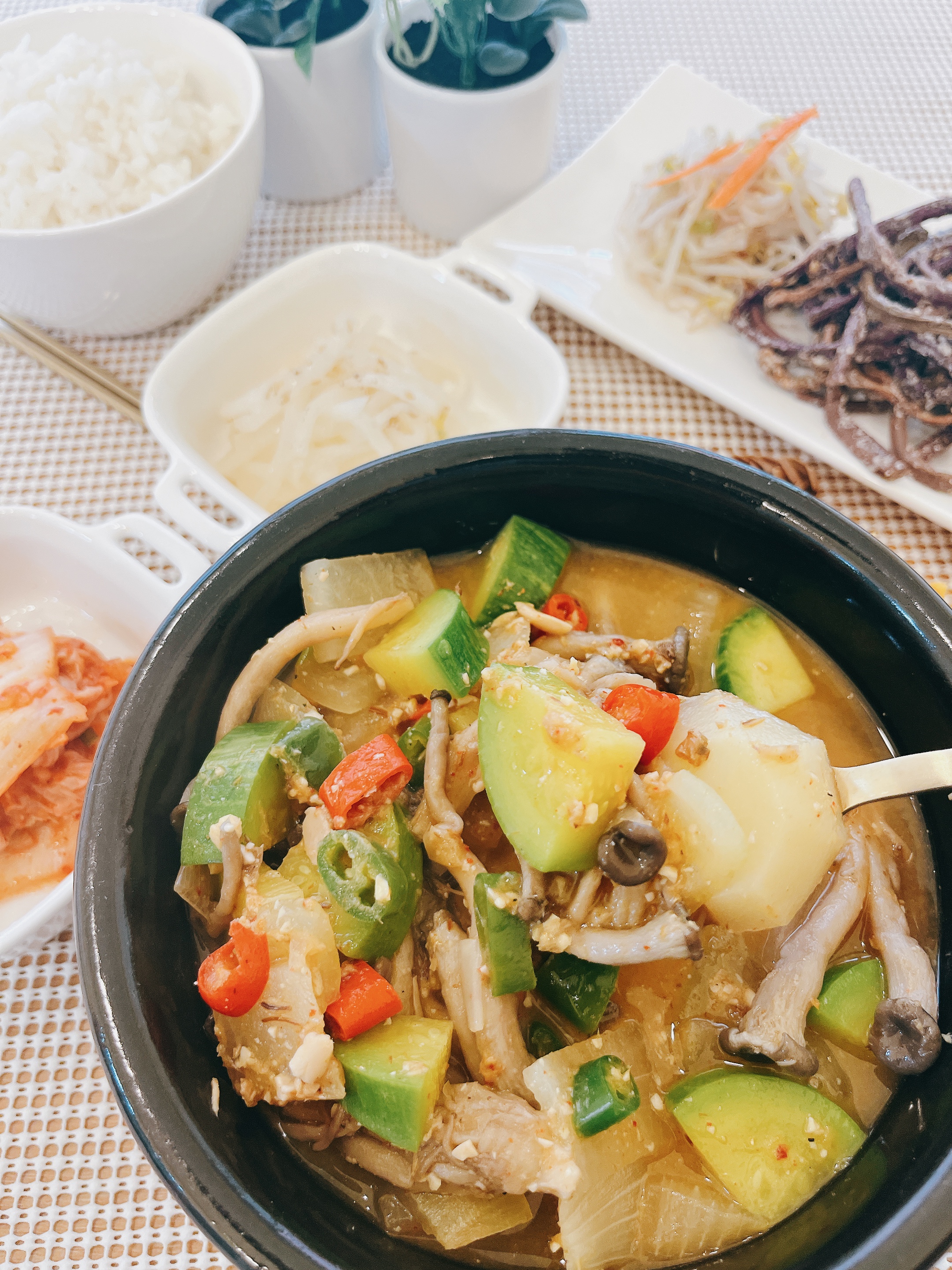 연이집밥 된장찌개 밀키트 3인분 찌개 국 가정간편식 홈파티 - 상세 이미지 5