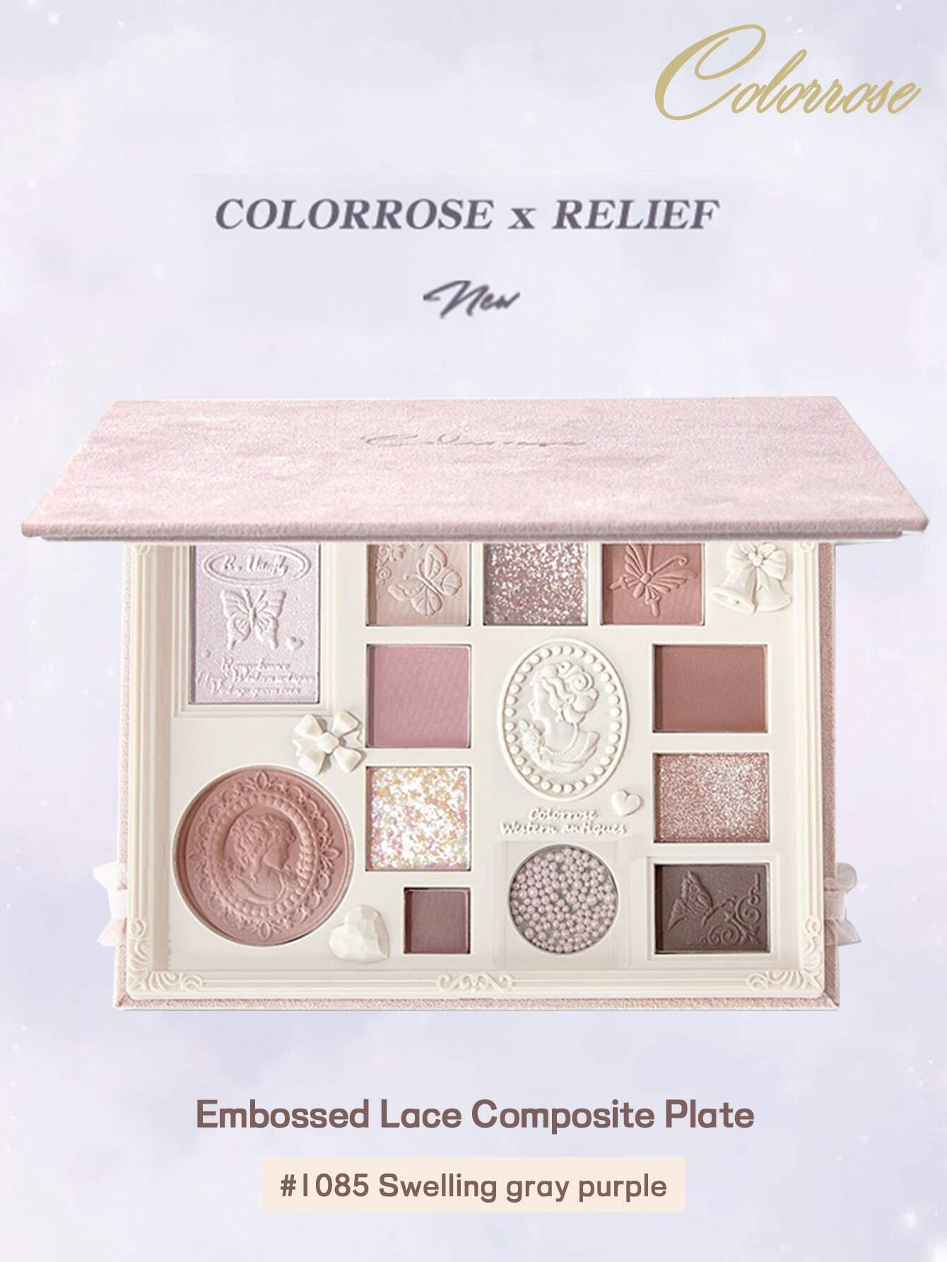 컬러로즈 여왕의 카메오 팔레트 섀도우 블러셔 colorrose - 상세 이미지 5