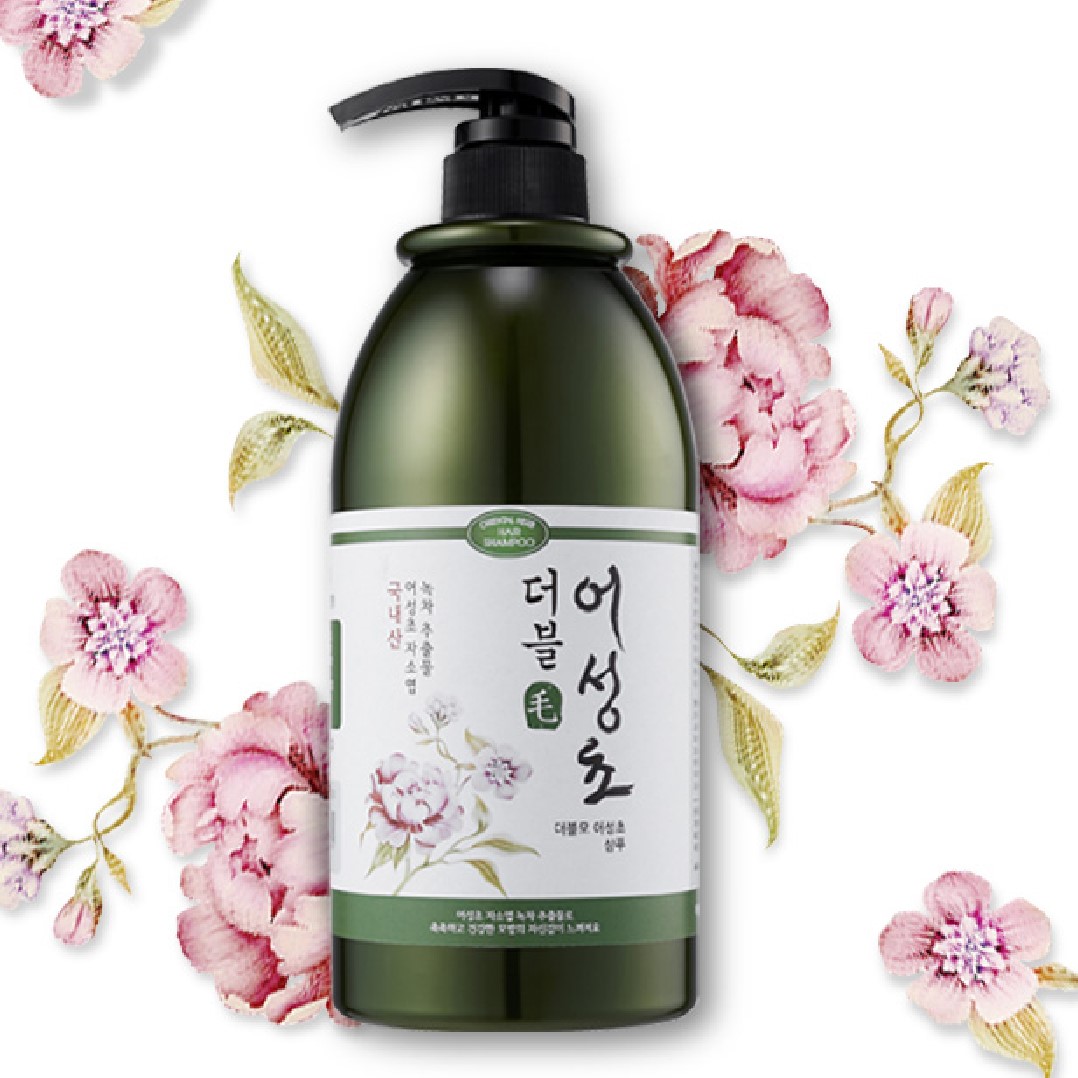 어성초샴푸 지루성두피염 사춘기 청소년 비듬 두피 가려움 약산성 1000ml