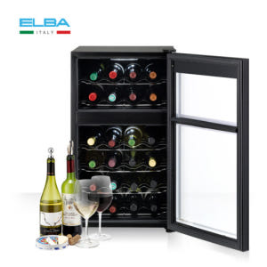 엘바 미니와인셀러 와인냉장고 가정용 소형 집들이 혼수 홈바 24병 트레이... 개봉기 | 실사용 후기 - 상품 이미지 3