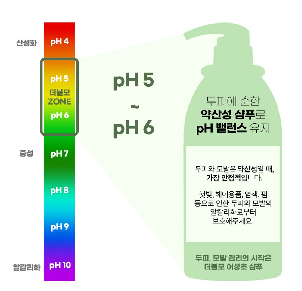 어성초샴푸 지루성두피염 사춘기 청소년 비듬 두피 가려움 약산성 1000ml - 상세 이미지 5