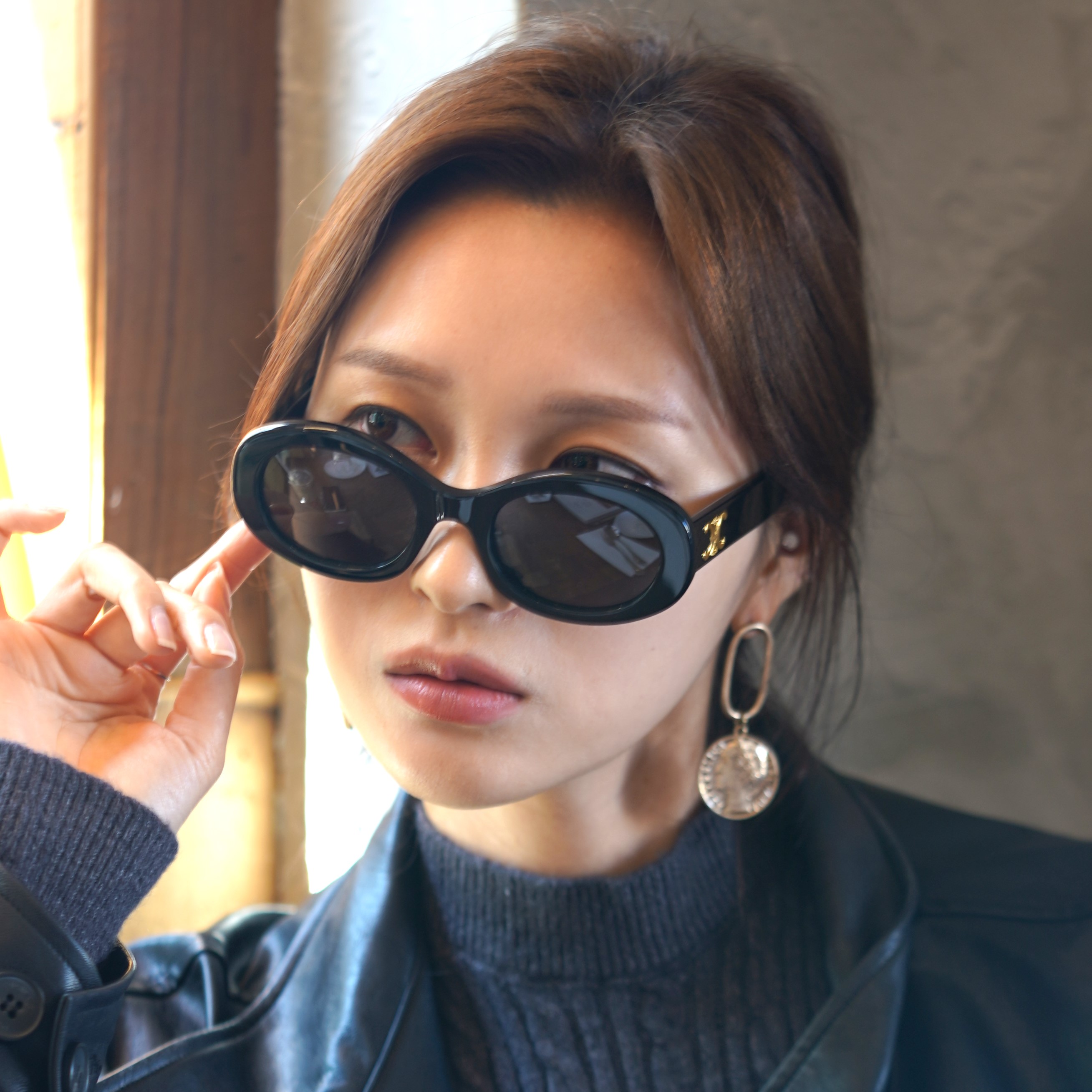 셀린느 트리오페 선글라스, 셀린느 CL40194U, 여자 선글라스 추천, 오벌 선글라스 후기