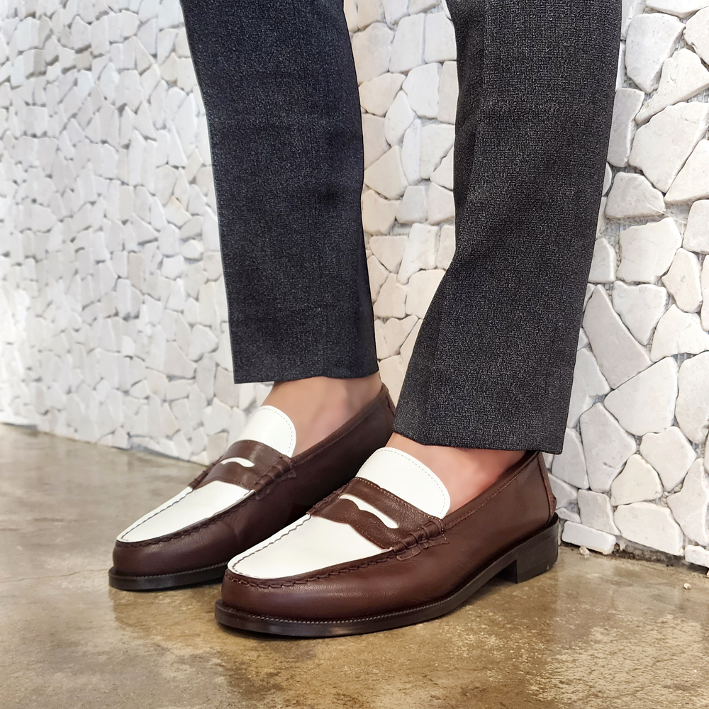 exclusive 염소가죽 콜라보 페니로퍼 수제화 구두 240 290mm