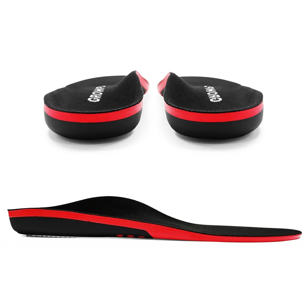 그로피즈 평발 깔창 아치 기능성 안전화 군대 아치형 운동화 발아치 깔창