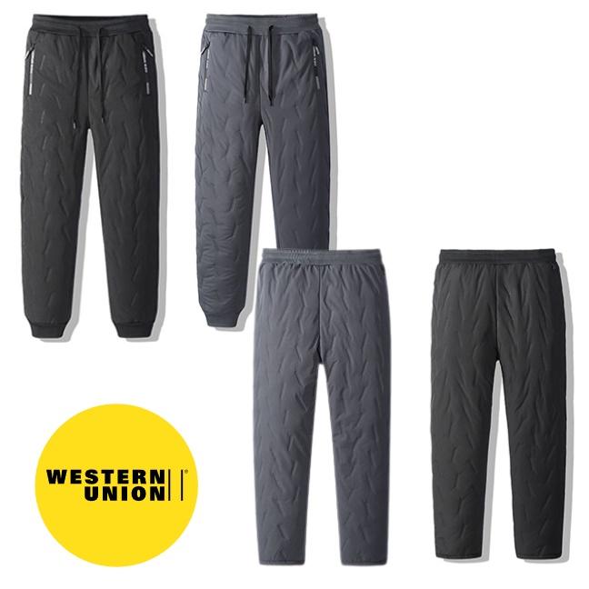 남자 기모 조거 팬츠 아저씨 바지 방한복 바지 깔깔이 바지