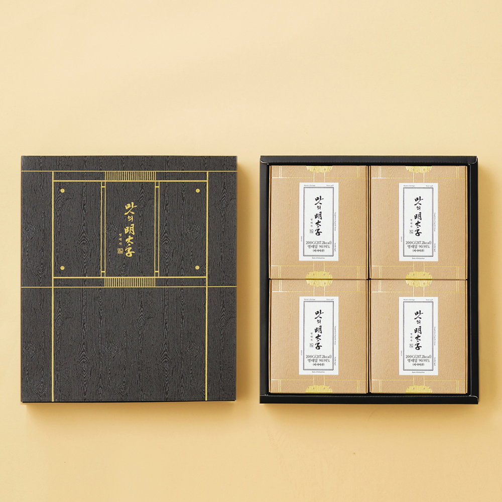 맛의명태자 시그니처 선물세트 4호 (프리미엄 선동 백명란 저염 무색소) - 상품 이미지