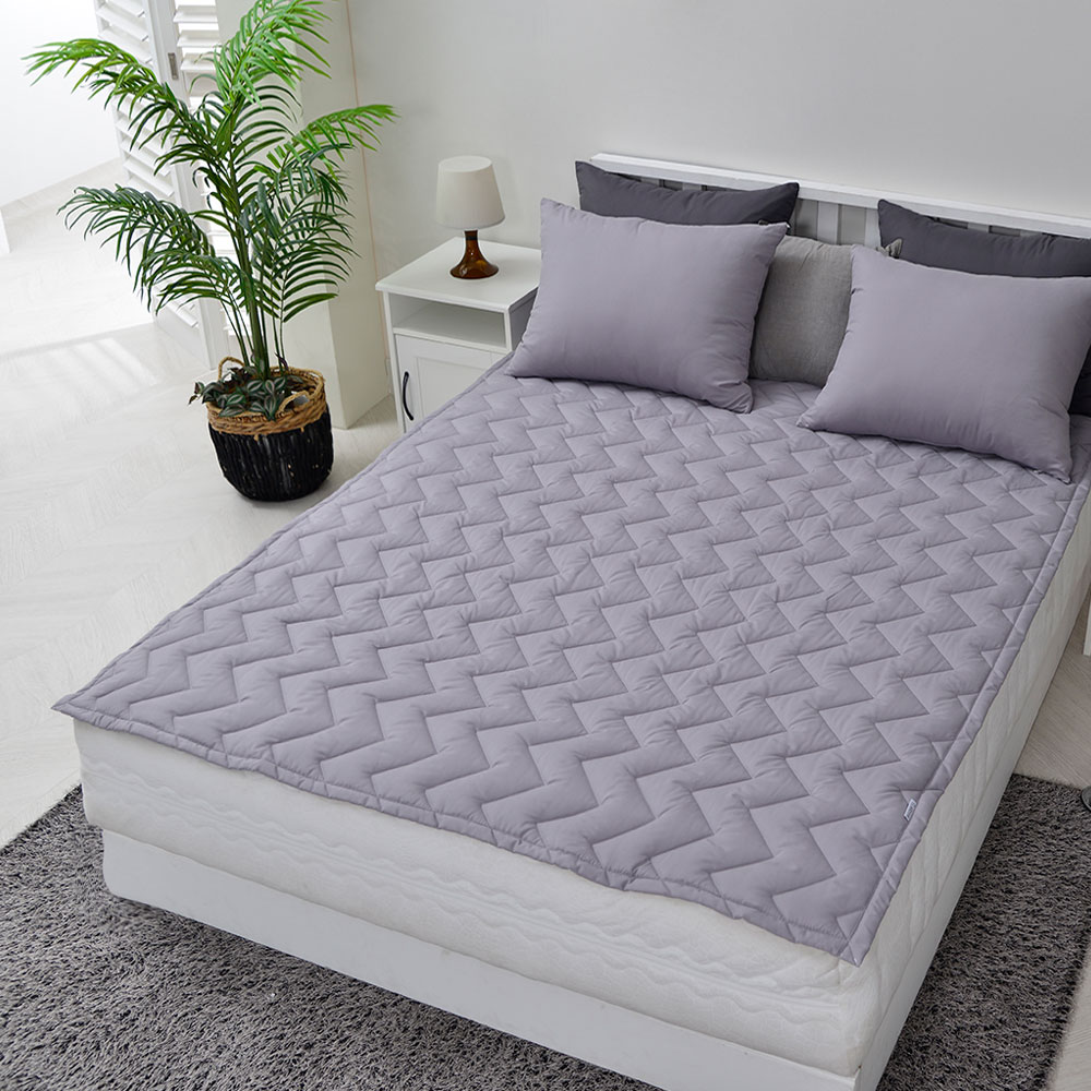 순면 침대패드 고정밴드 매트리스패드 사계절 ss 차콜