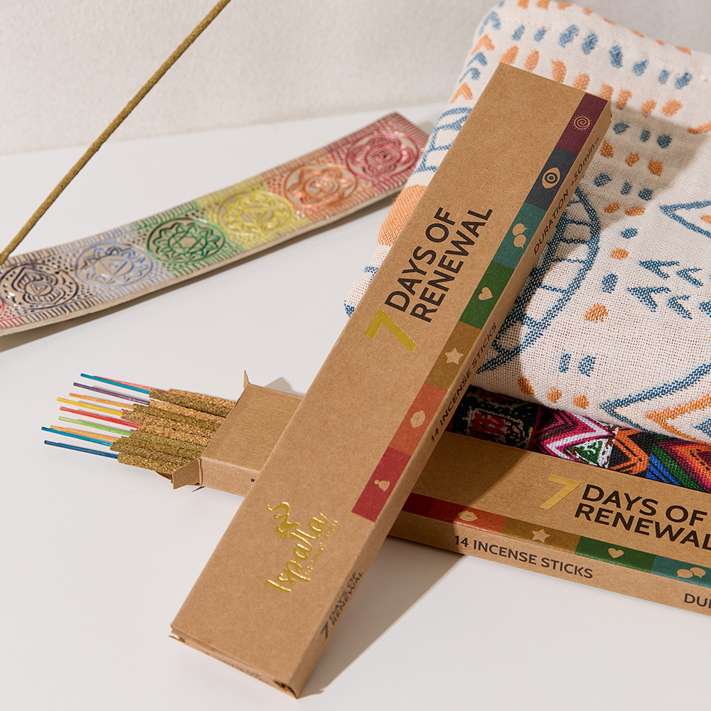 이스팔라 세븐데이즈 오브 리뉴얼 천연 인센스스틱