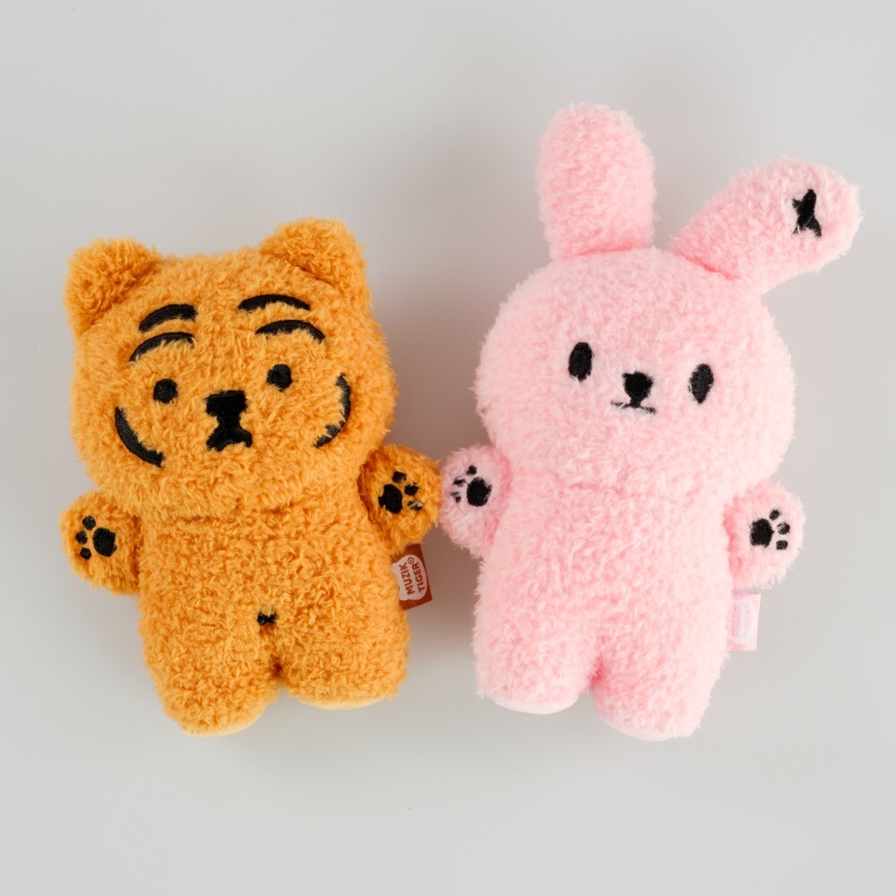 무직타이거 뚱랑이 미니 인형 4종 15cm 뚱랑이 호랑이 애착 봉제 인형 - 상세 이미지 3