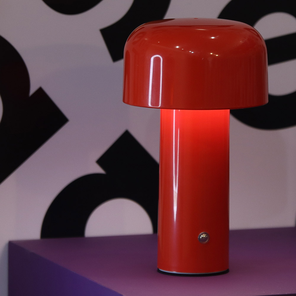 원하 LED 르블랑 스탠드 3W 레드 충전식 삼색변환 - 상품 이미지