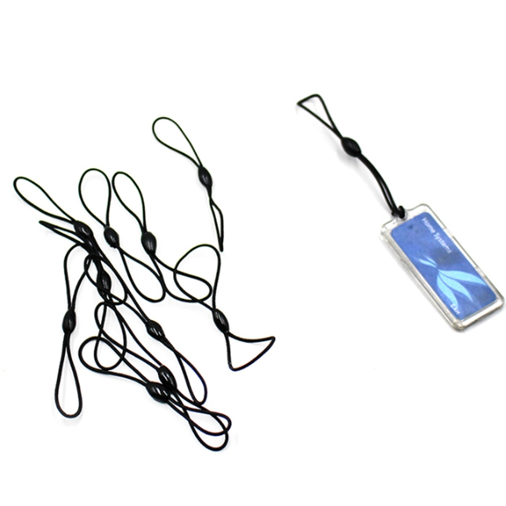 핸드폰 8자고무줄 현관키 음식물카드 단체 USB 연결줄 10개 - 메인 이미지