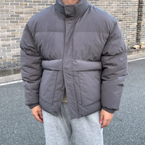 웰론패딩 남자크롭패딩 착용 후기 | 사이즈/핏 총정리 - 상품 이미지 1