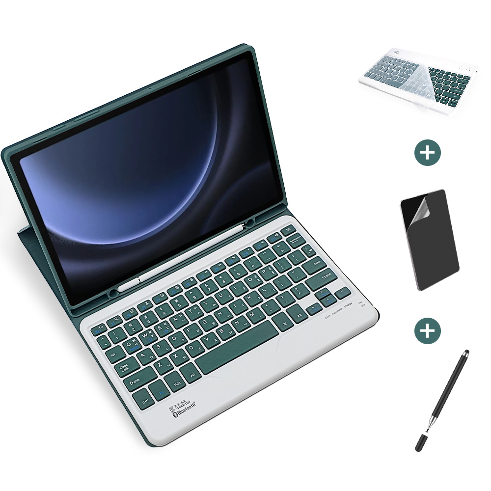 갤럭시탭A9 플러스 11 콤비 블루투스 키보드 케이스 x210 x215 x216