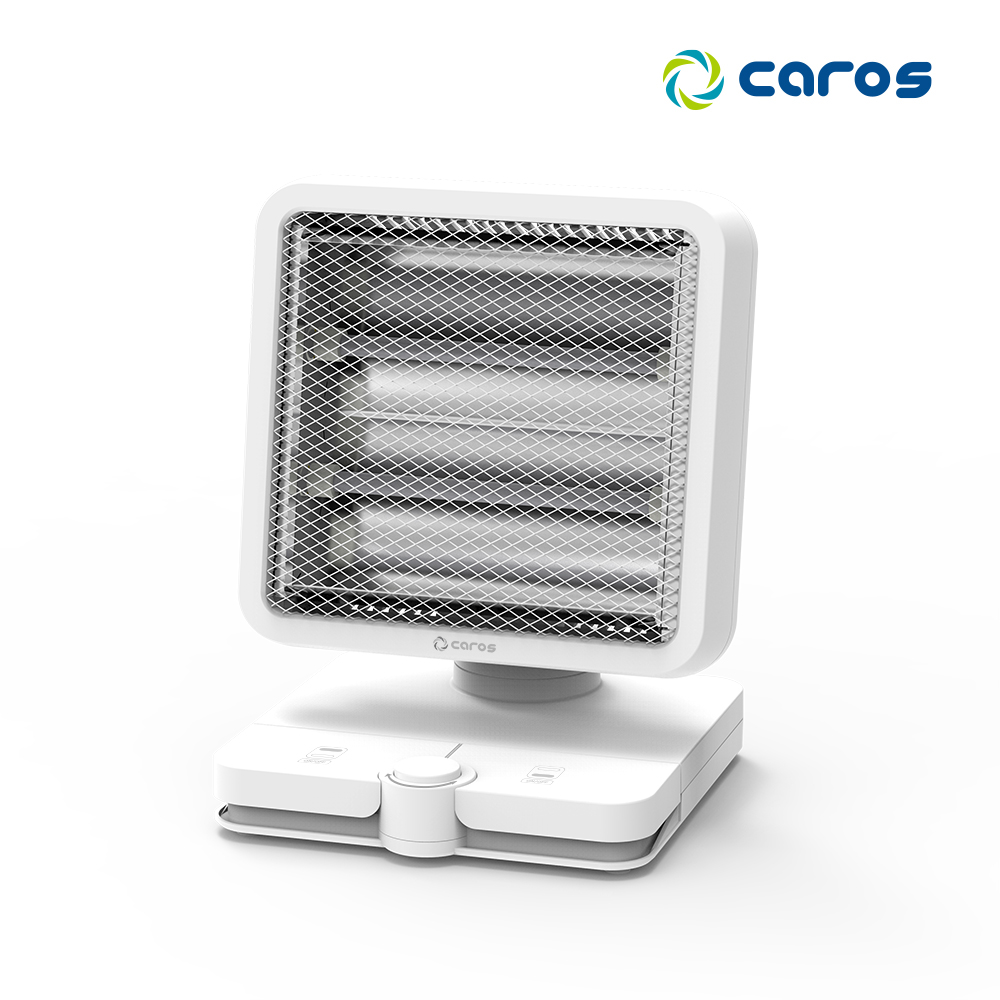 캐로스 발난로 전기히터 풋 터치 미니 소형 사무실 가정용 책상용 캠핑 스토브 700w