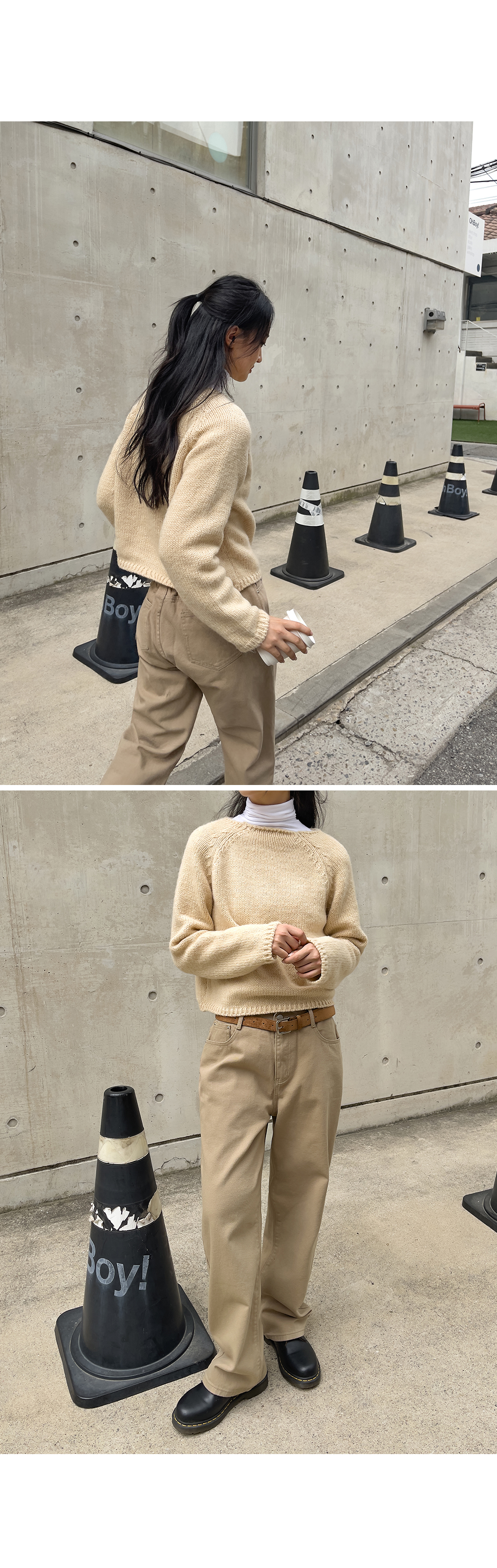 [단독][4천장돌파][MADE] 빅사이즈 S-4XL 뒷밴딩 딥컬러 코튼 와이드 팬츠 면바지 상세 이미지 68
