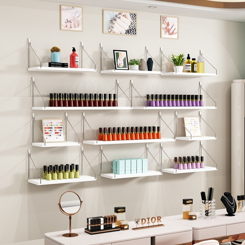 무타공 벽선반 원목 우드 나무 다용도 거실 벽걸이 선반 30cm - 상세 이미지 2