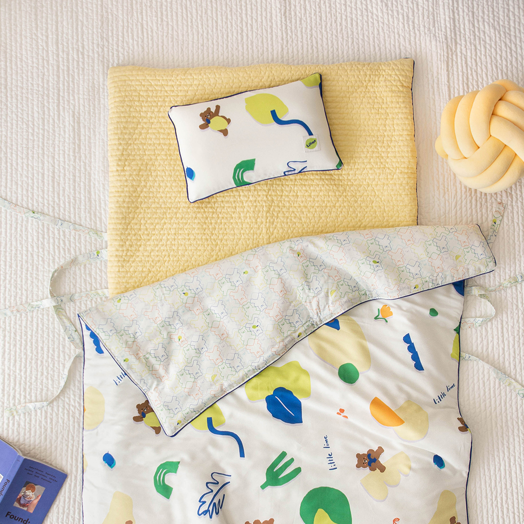 엘레나하임 자장자장 모달 낮잠이불세트 (패드+이불+베개+이불가방) 9type