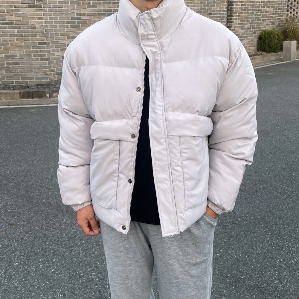 웰론패딩 남자크롭패딩 이미지 4