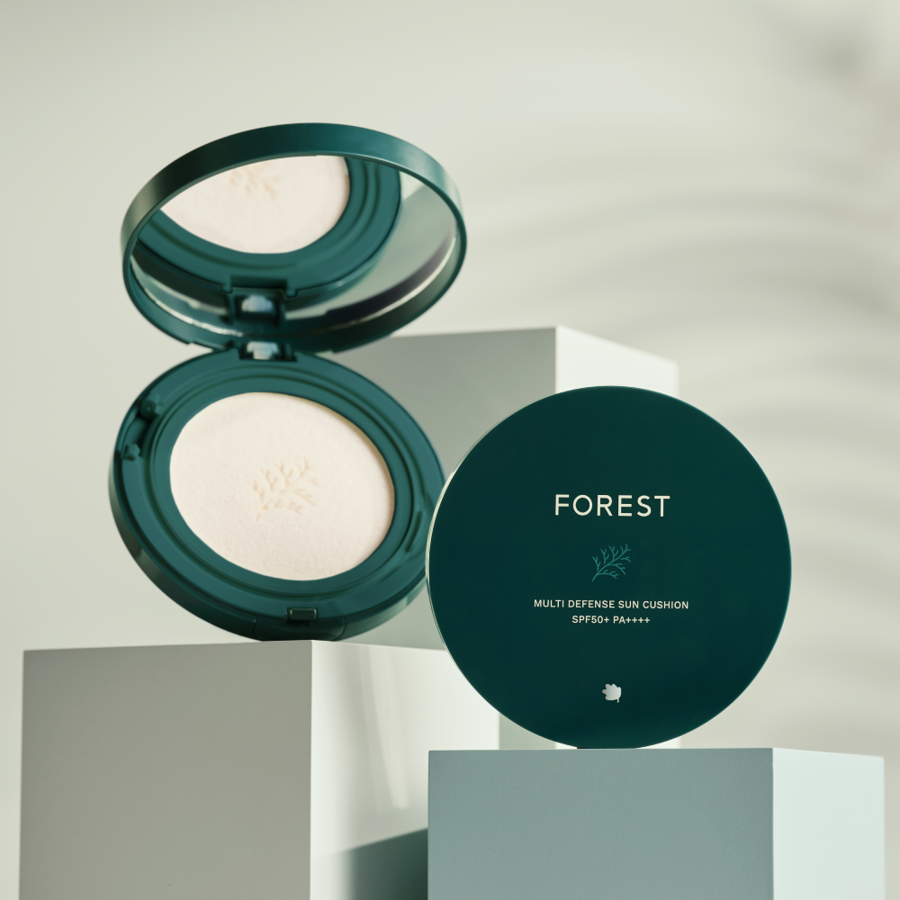 포레스트 비건 선쿠션 20g 본품+리필(SPF 50+) 톤업선쿠션 / 촉촉한쿠션 / 썬쿠션추천 - 상세 이미지 2
