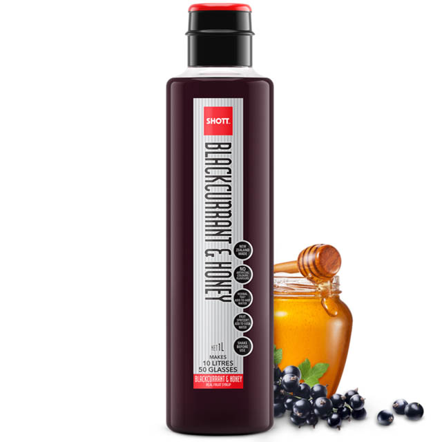SHOTT 샷 블랙커런트&허니시럽 1000ml