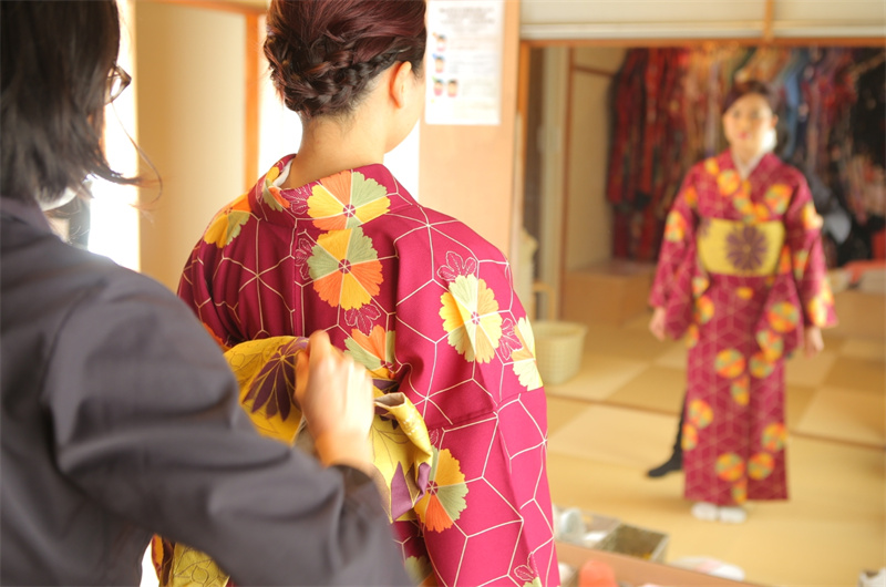 일본 기모노 코스 이미지 3
