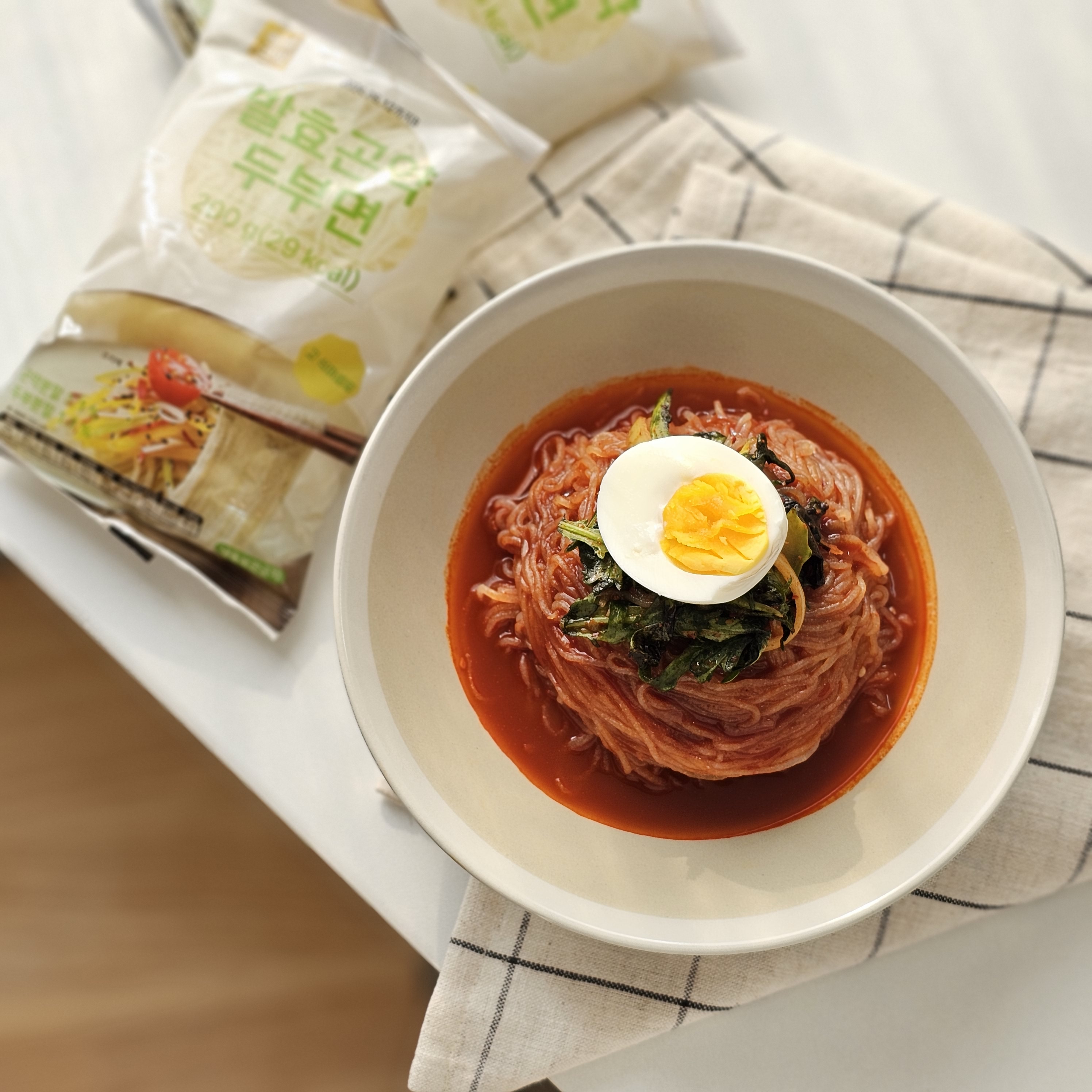 100g당 14.5kcal 빼빼곤약 발효곤약두부면200g x 5팩 - 상세 이미지 4