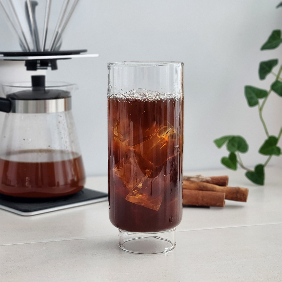 [마린] 베이직 내열유리 고블렛잔 500ml, 2개, 투명 - 상세 이미지 2
