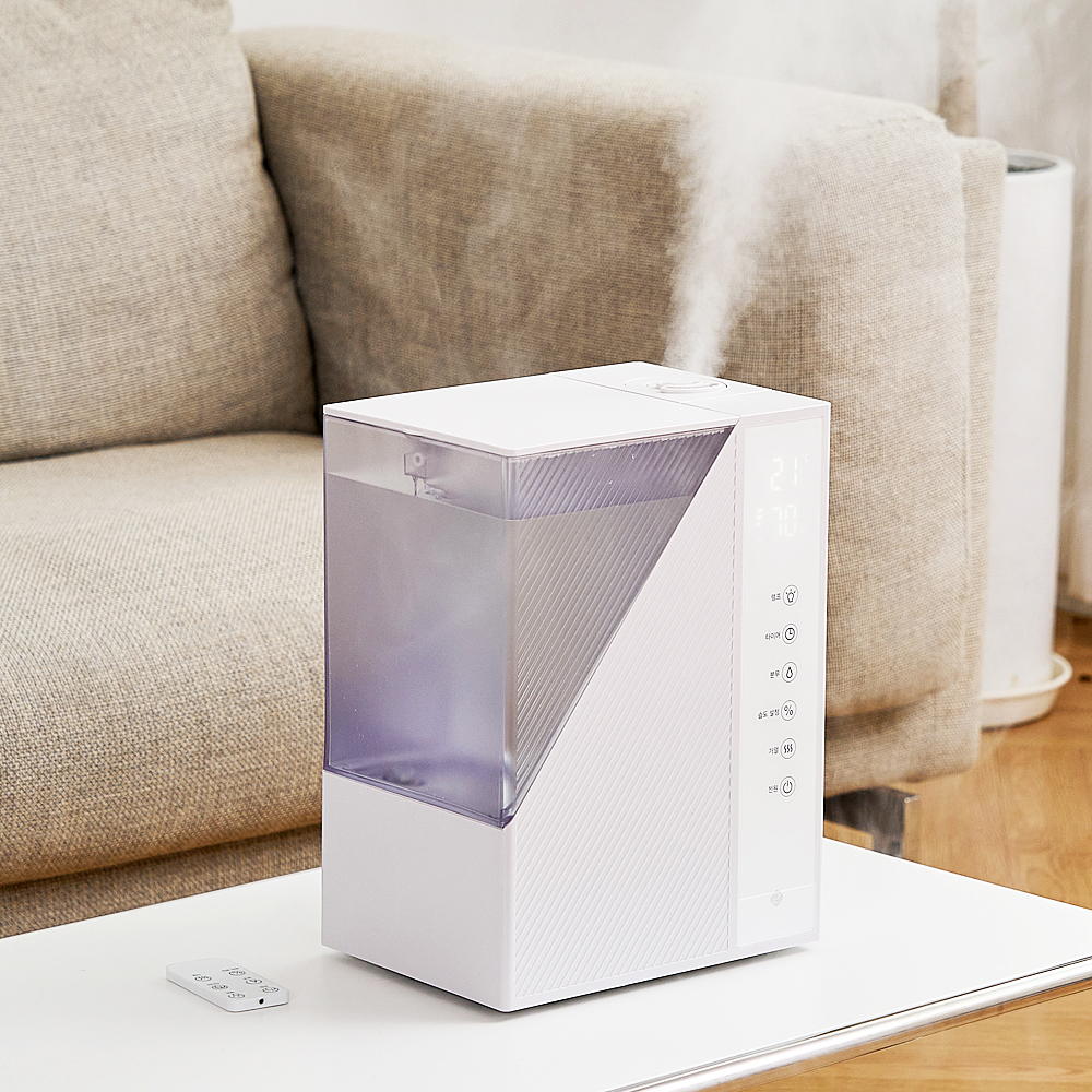 에코제트 웜 가습기 간편 통세척 5리터 대용량 밤샘가습 가열