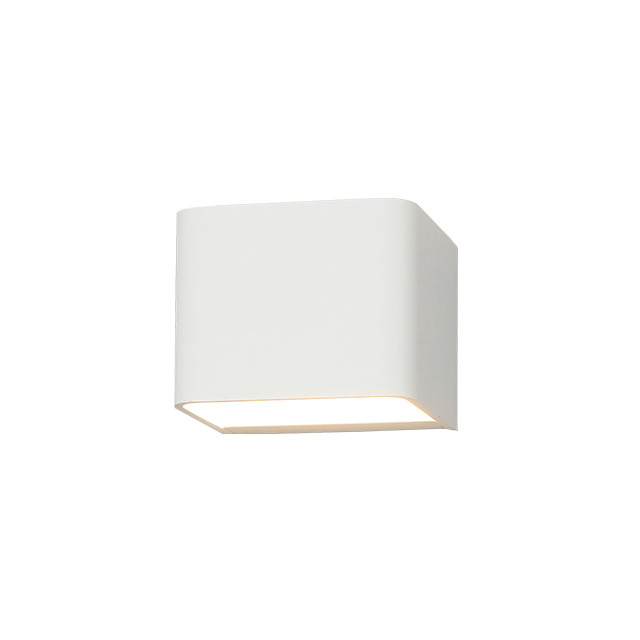 LED 마일드 1등 5W 사각 벽등 화이트 카페 조명 침실등 - 상세 이미지 4