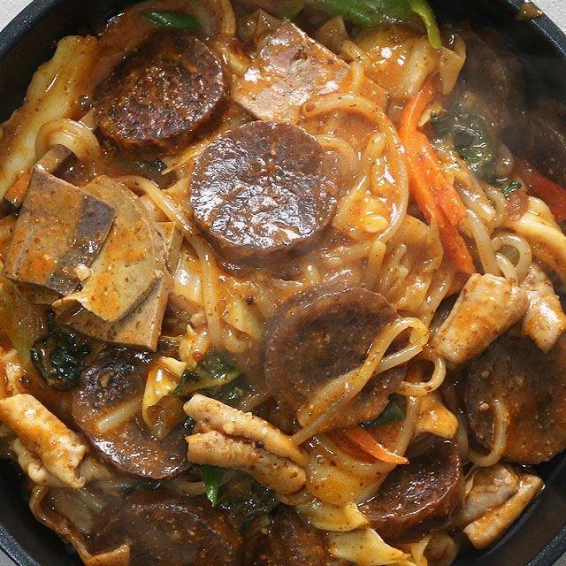 [갤러리아] [27년전통]미림통통 양념순대볶음2인분(순대+곱창+간) : 갤러리아백화점