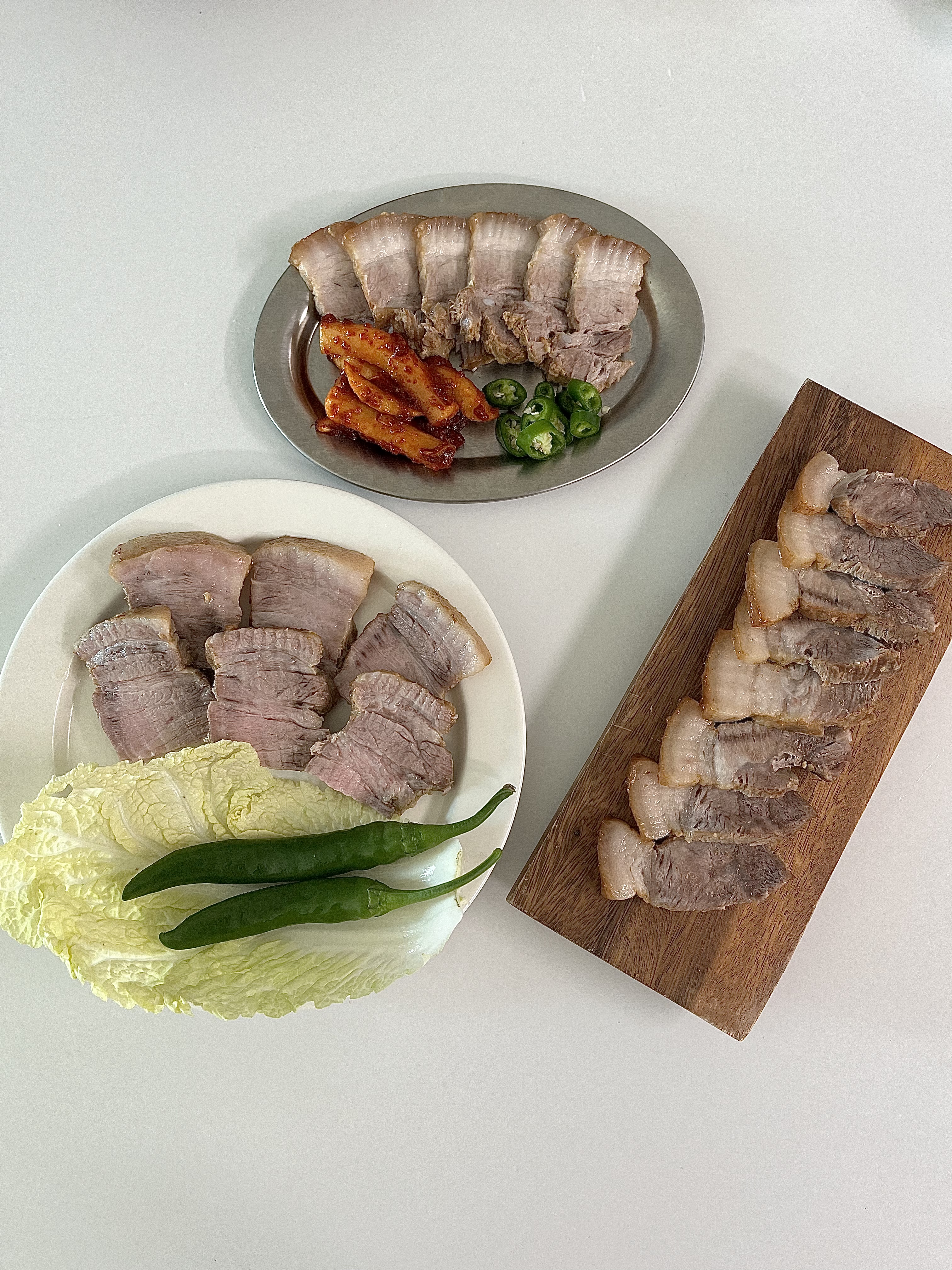 유황먹인 한돈 김장철 보쌈대전 통앞다리, 통오겹살, 통목삼겹 1kg - 상세 이미지 3