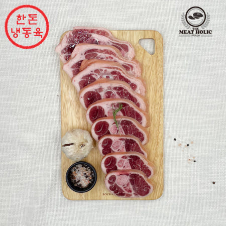 [족발대장군]한돈 족구이 앞다리살 뒷다리살 쫄데기 돼지족 500g+500g