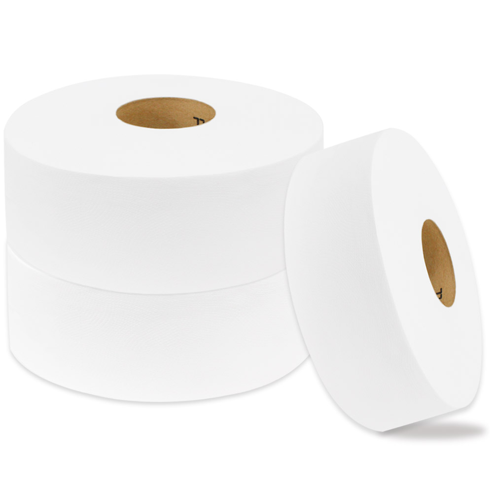 슈퍼➕프리미엄 화이트 대용량 점보롤 200M 4롤X4팩(총16롤) 1박스