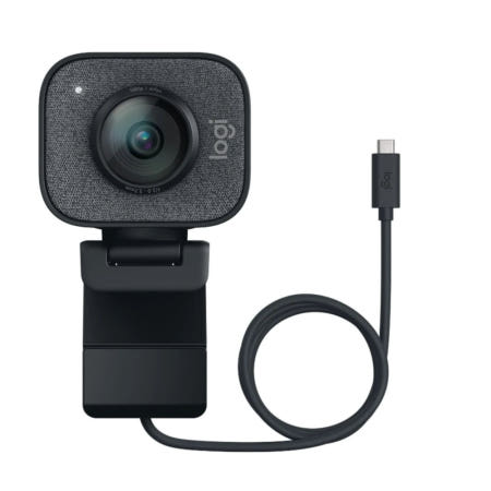[해외]로지텍 스트림캠 960-001281 USB-C 탑재 Full HD 카메라 그래파이트