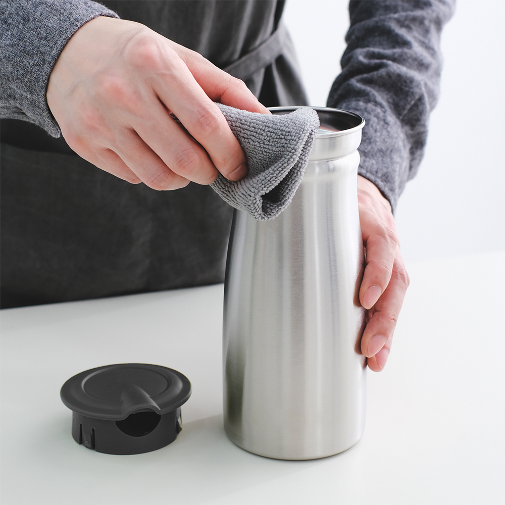 1+1 에코 업소용 가정용 식당 냉장고 물통 스텐 물병 800ml - 상세 이미지 2