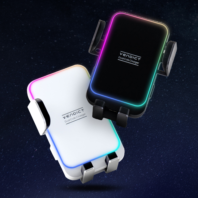 벤딕트 차량용 무선 충전기 거치대 Z플립7 6 5 4 핸드폰 스마트폰 루나스퀘어