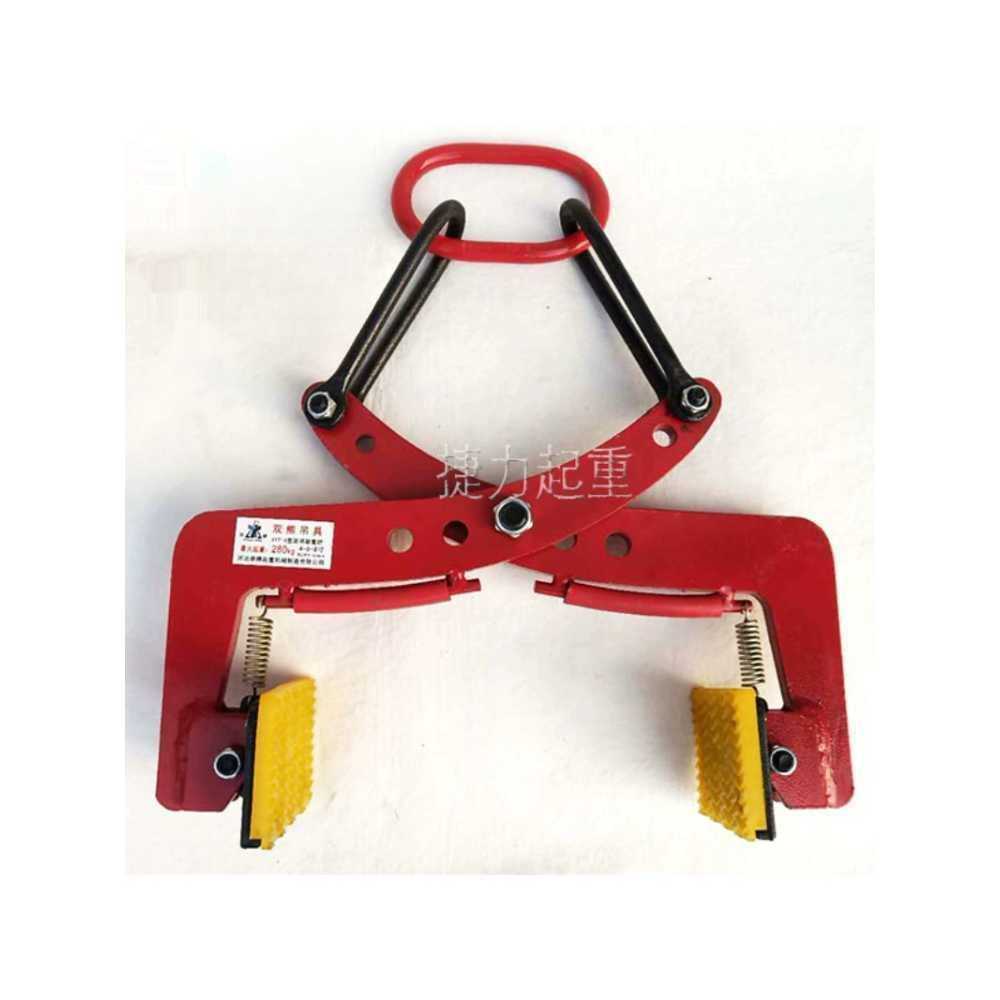 대리석 돌 클램프 석재 보강토 경계석 리프트 집게 17인치 (구경 30-51cm) : 샛별배송대행