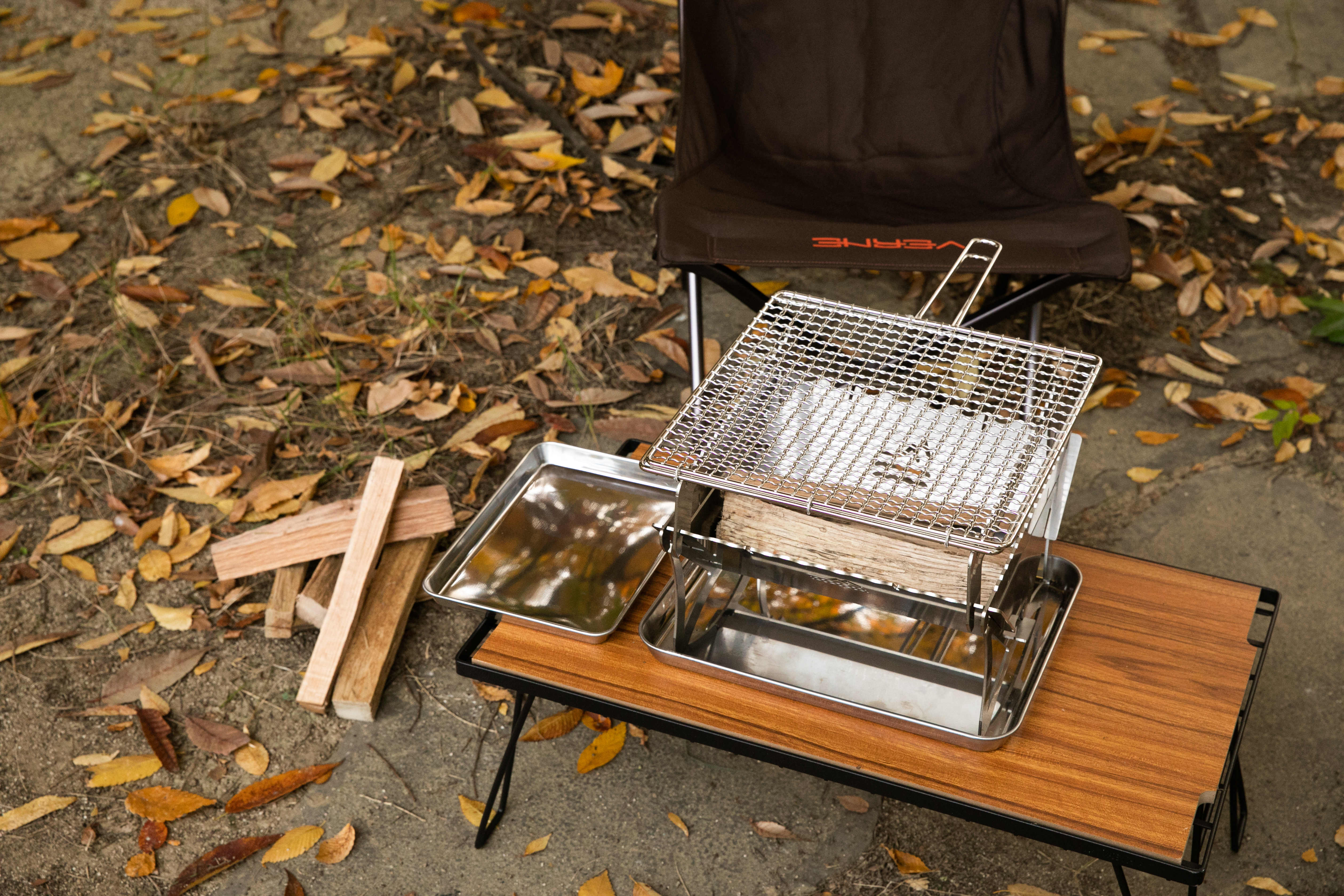 다용도 휴대용 가정용 감성 불멍 캠핑용품 소형 바베큐 그릴 화로대