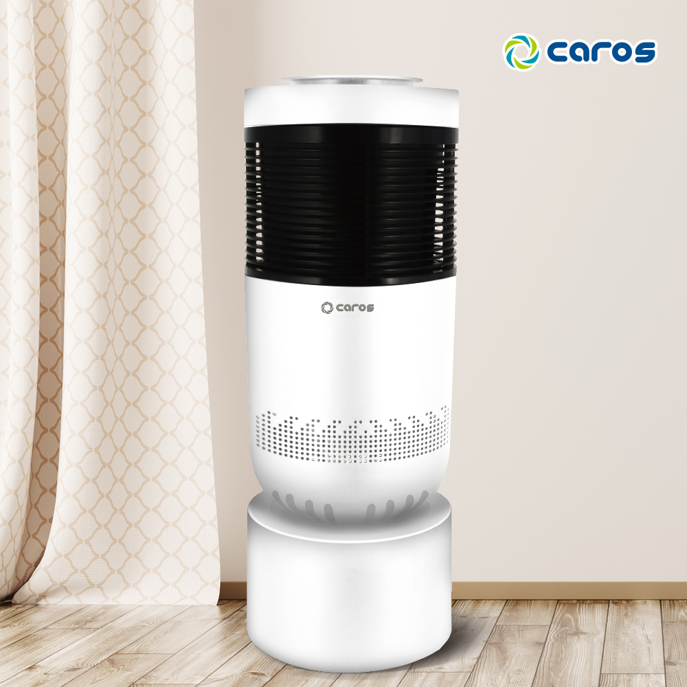 캐로스 360도 그래핀 전기온풍기 사무실 업소용 가정용 PTC히터 난방기 난로 이미지 3