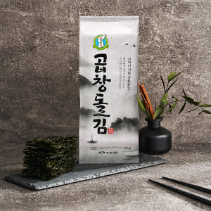 성경김 곱창김 곱창돌김 도시락 조미 식탁김 50g, 10개 맛있게 먹은 솔직 후기 - 상품 이미지 2